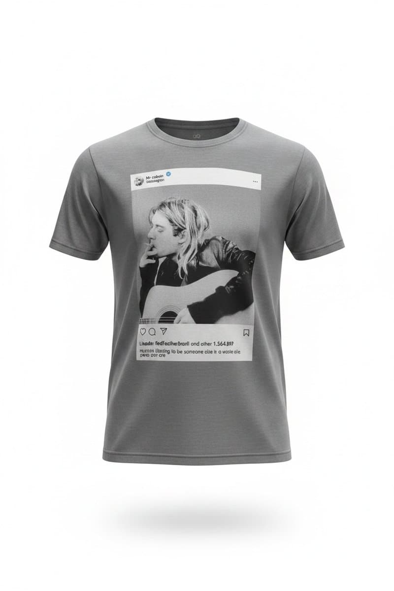 Camiseta Cinza Cobin, Cinza, tamanho G