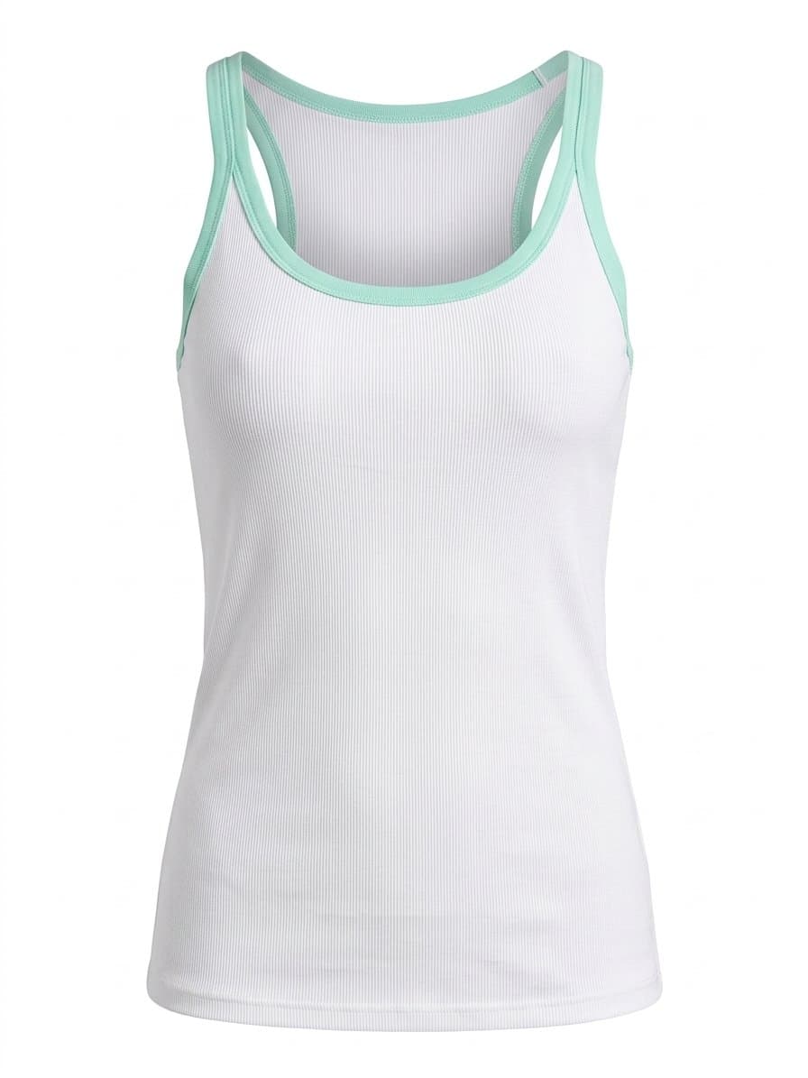 Regata Canelada CKJ M, Calvin Klein, Branco, tamanho M