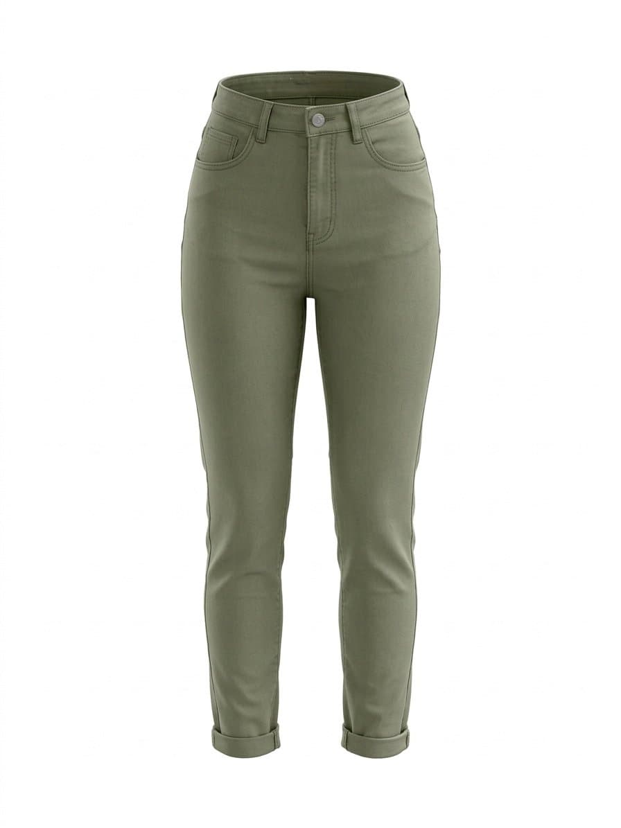 Skinny Militar Youcom 38, Youcom, Verde-musgo, tamanho 38