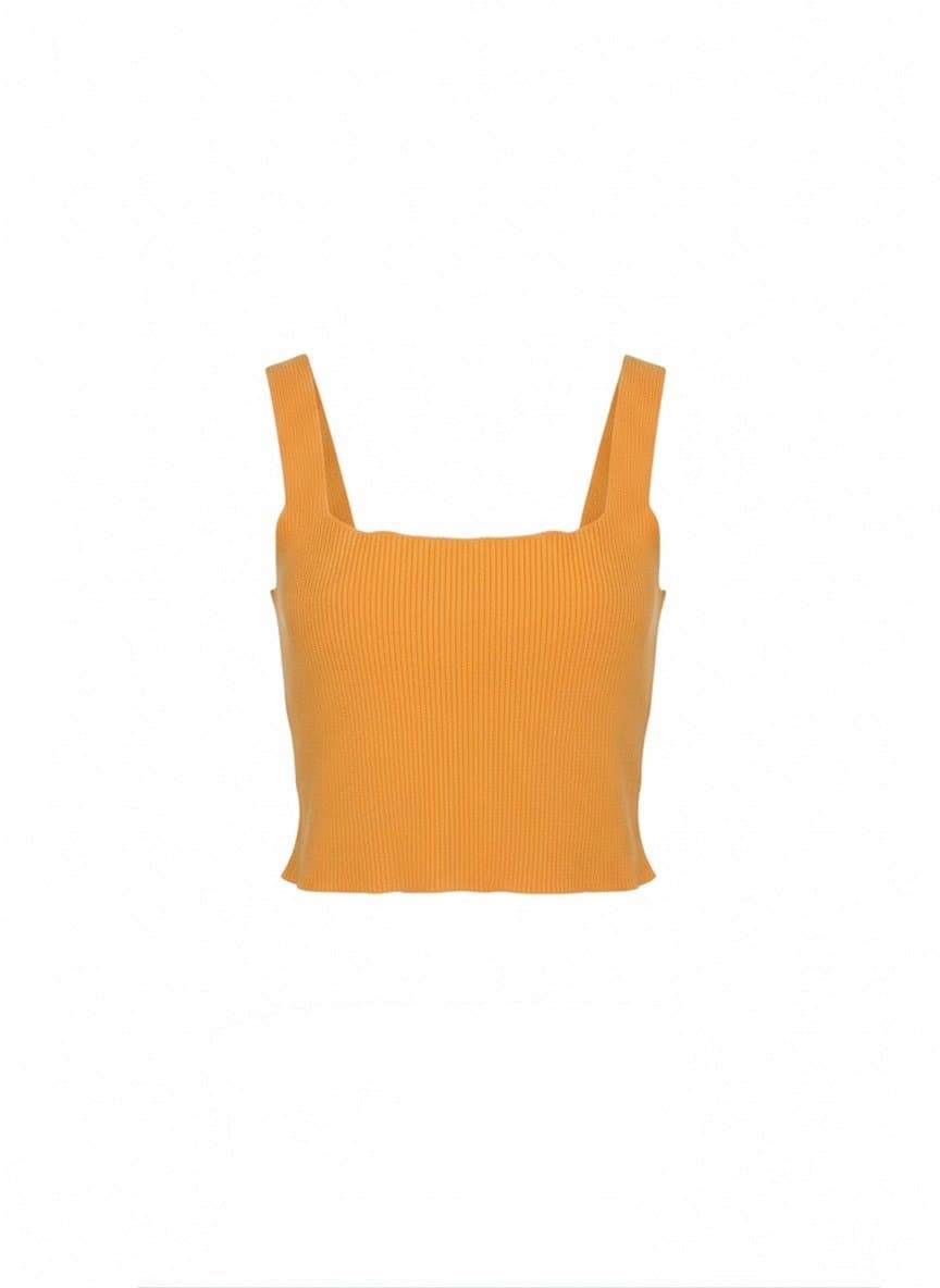 Top Tricot Laranja, Laranja, tamanho UN