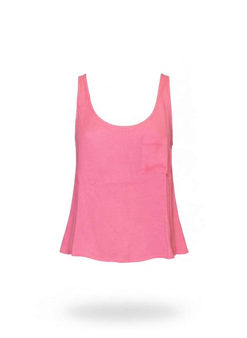Regata Pink Farm G, Farm, Rosa-chiclete, tamanho G