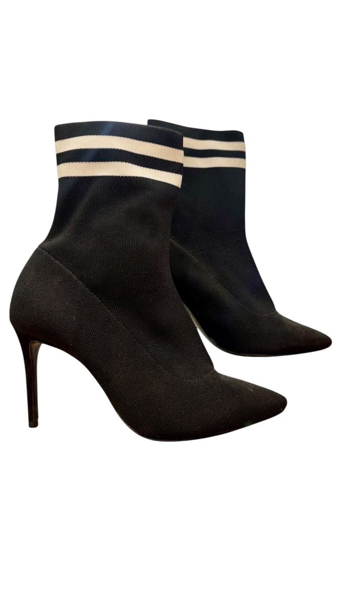 Bota Meia P/B Schutz 37, Schutz, Preto, tamanho 37