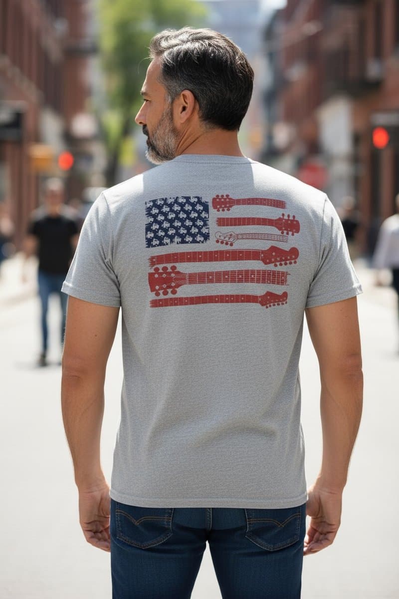 Camiseta Mescla Gildan, Cinza, tamanho P — foto 3