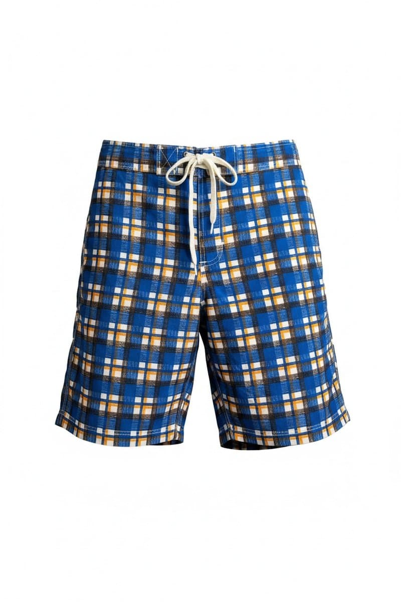Bermuda Água Xadrez Azul Tommy, Tommy Hilfiger, Água, tamanho GG