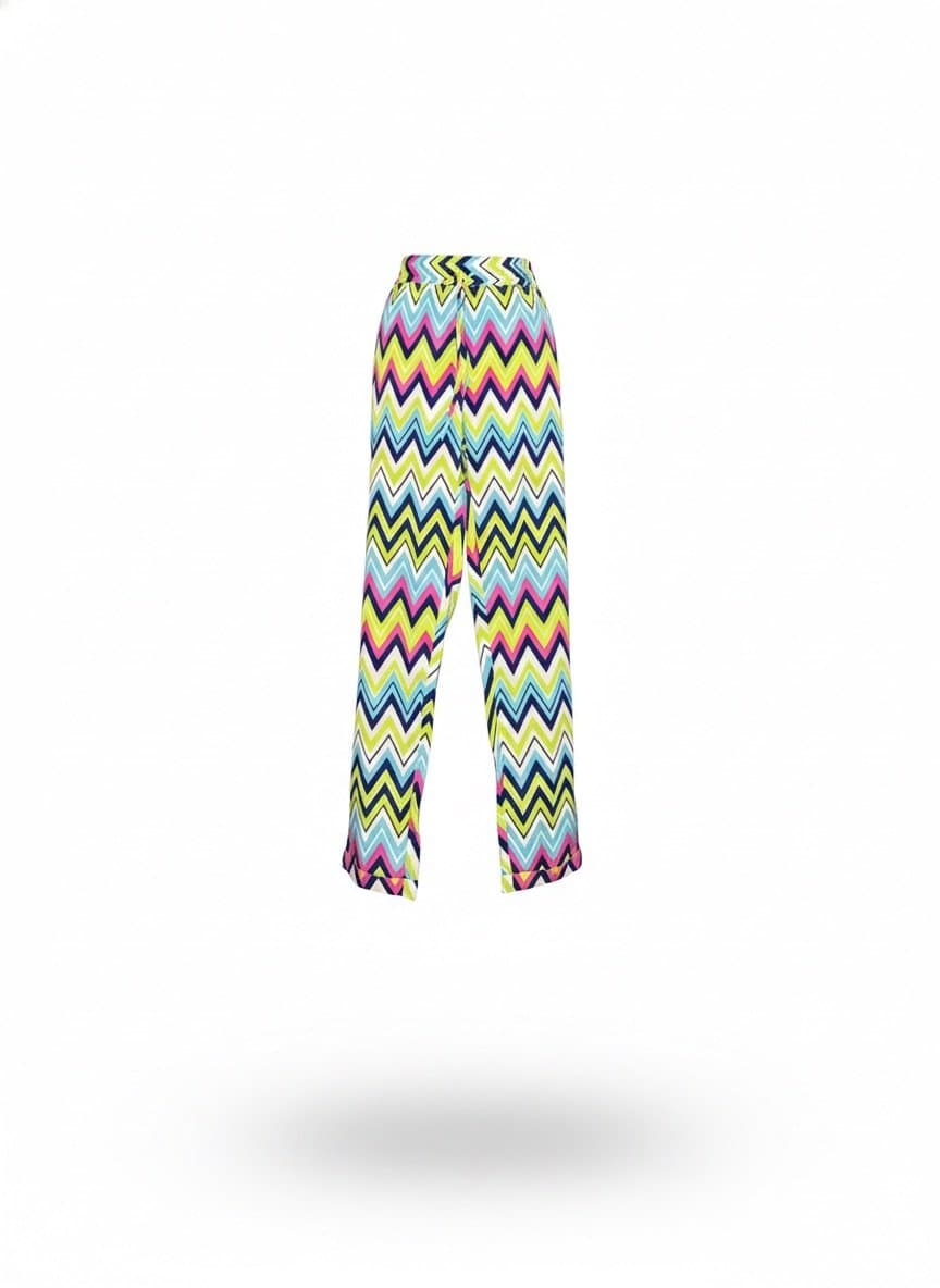 Calça Zizzag Colors Macbeth P, Estampada, tamanho P