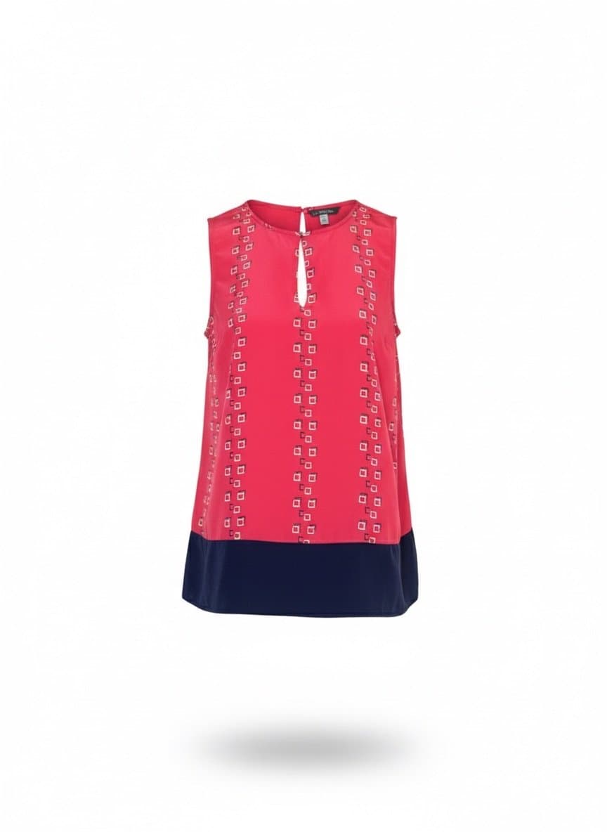 Regata Vermelha/Marinho Tommy P, Tommy Hilfiger, Vermelho, tamanho P