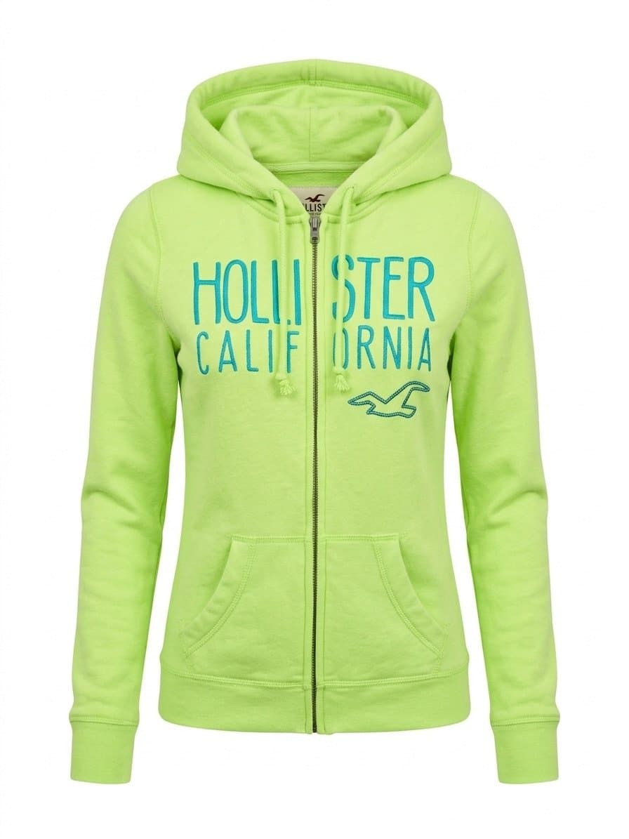 Moletom Verde Hollister P, Hollister, Verde, tamanho P