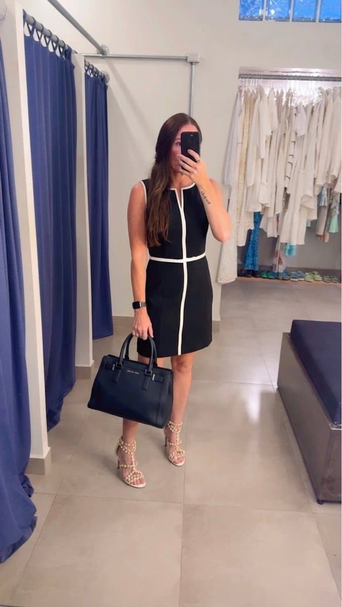 Vestido Curto Alfaiataria PB Motf, Preto, tamanho G — foto 3