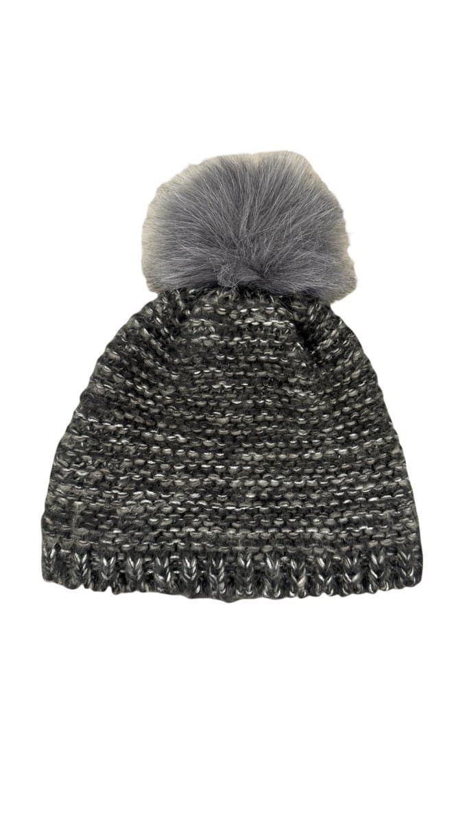 Gorro Cinza Pompom, Cinza, tamanho UN