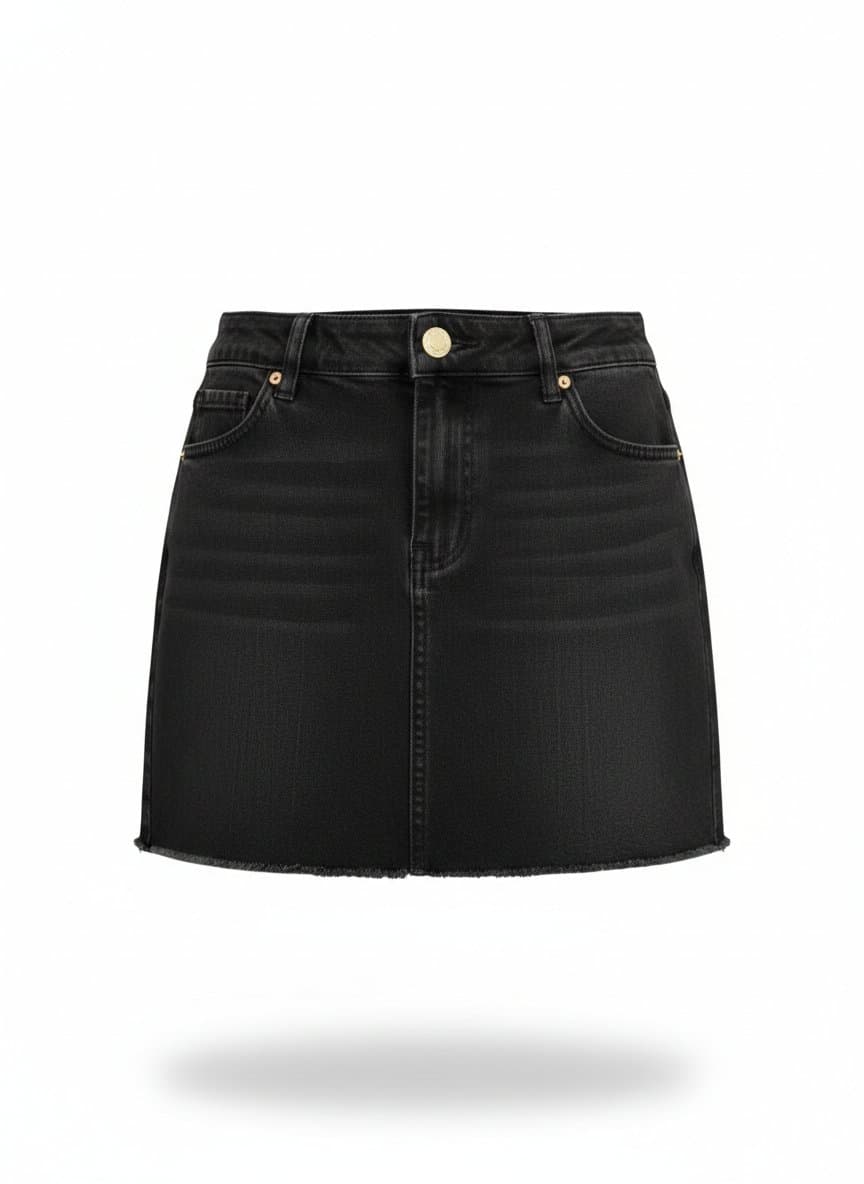Saia Black Cholet 36, Cholet, Preto, tamanho 36