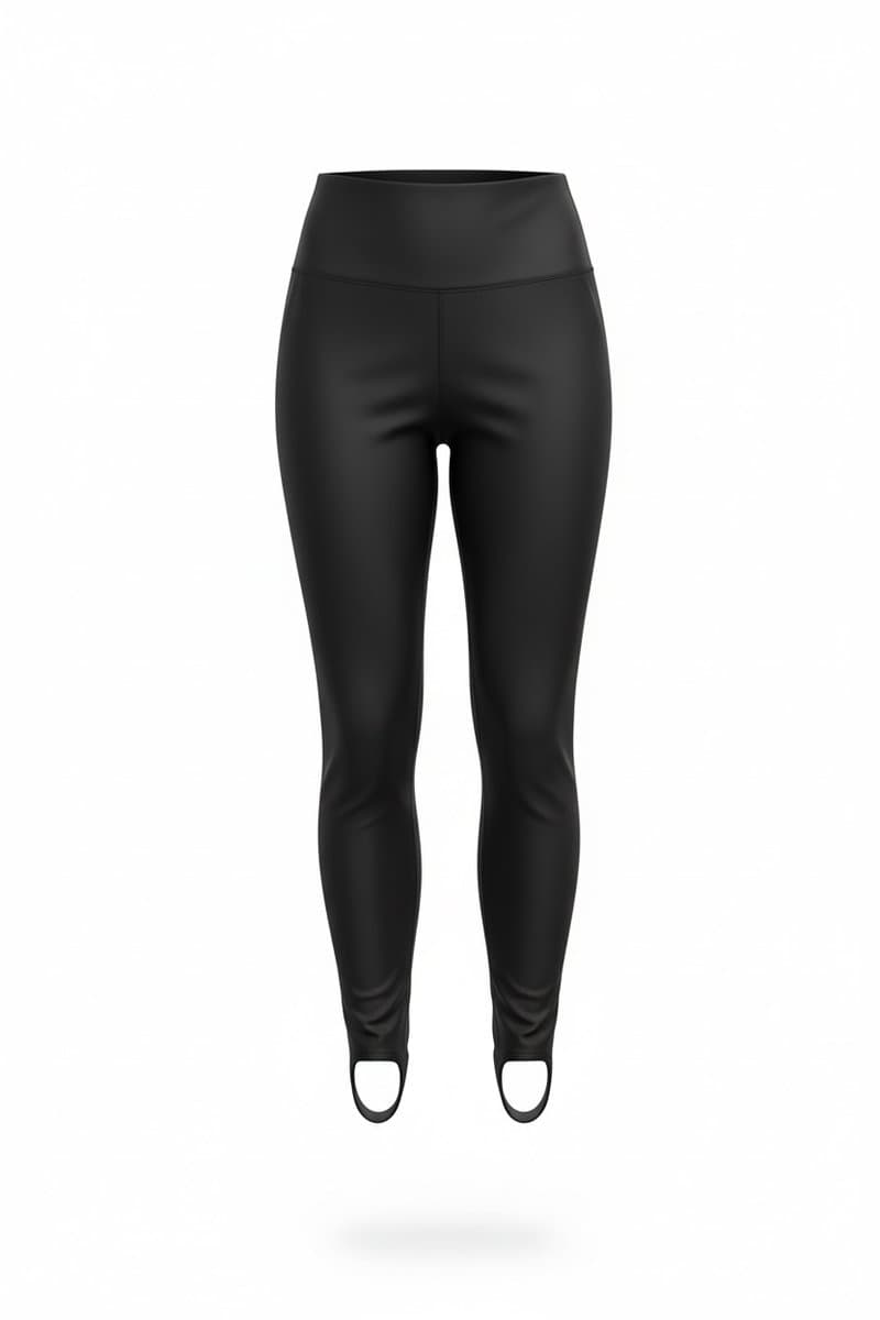 Legging Preta Pezinho G, Preto, tamanho G