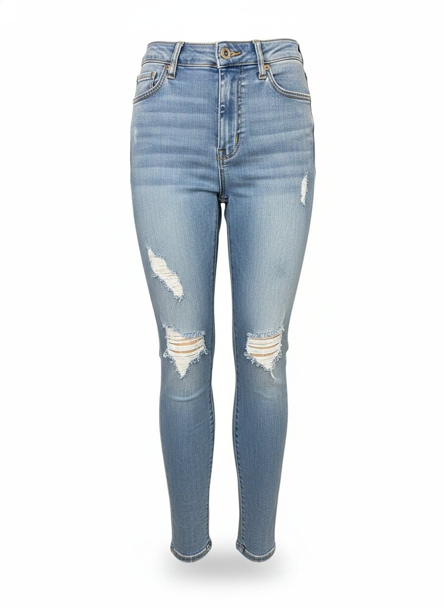 Skinny Aeropostale 32, Aéropostale, Azul-claro, tamanho 34