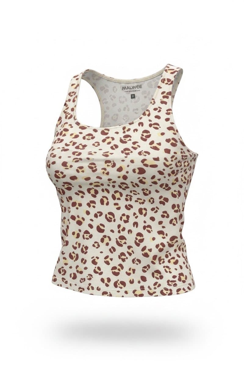 Regata Animal Print Malha Malwee, Malwee, Estampada, tamanho P