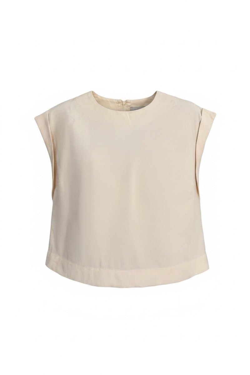 Blusa Areia Evian, Bege, tamanho M