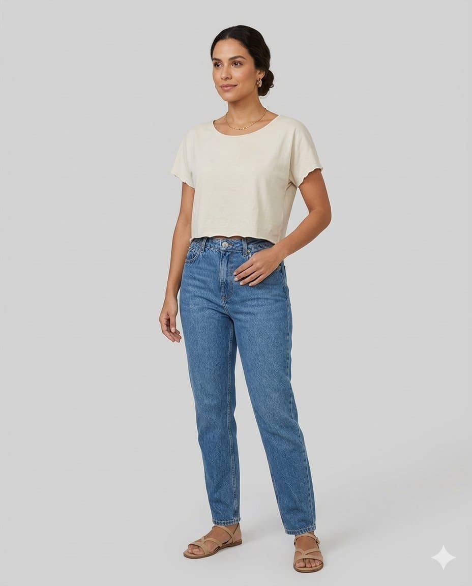 Cropped Branco Nunk, Branco, tamanho P — foto 2