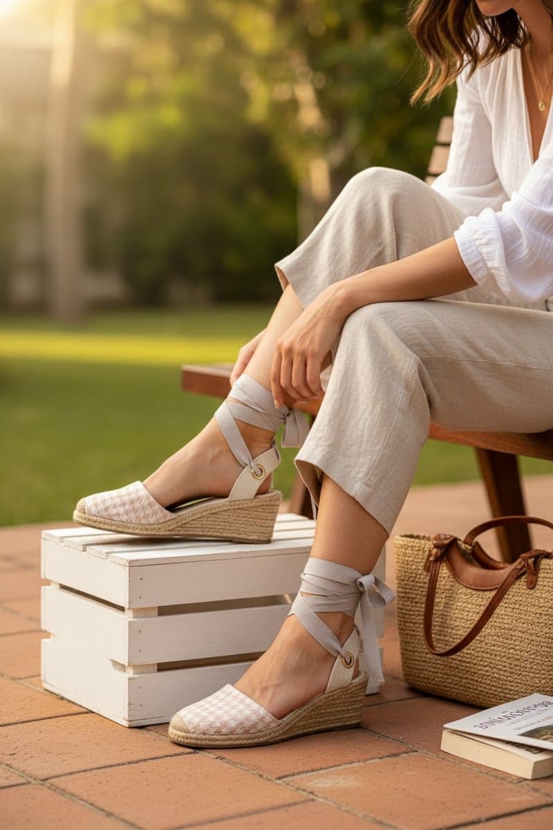 Espadrilhe Rose Santa Lolla, Santa Lolla, Rosa, tamanho 36 — foto 2