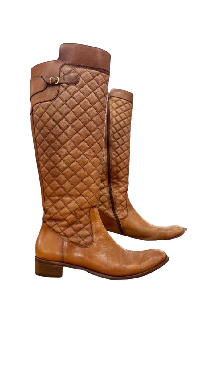 Bota Matelasse Caramelo Capodarte 38, Capodarte, Marrom-claro, tamanho 38