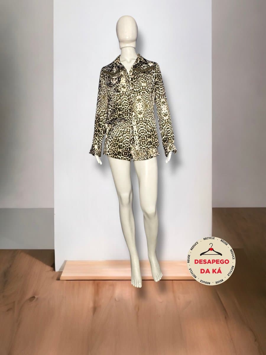 Conjunto Loft Zebra P, Loft 747, Estampada, tamanho P — foto 3
