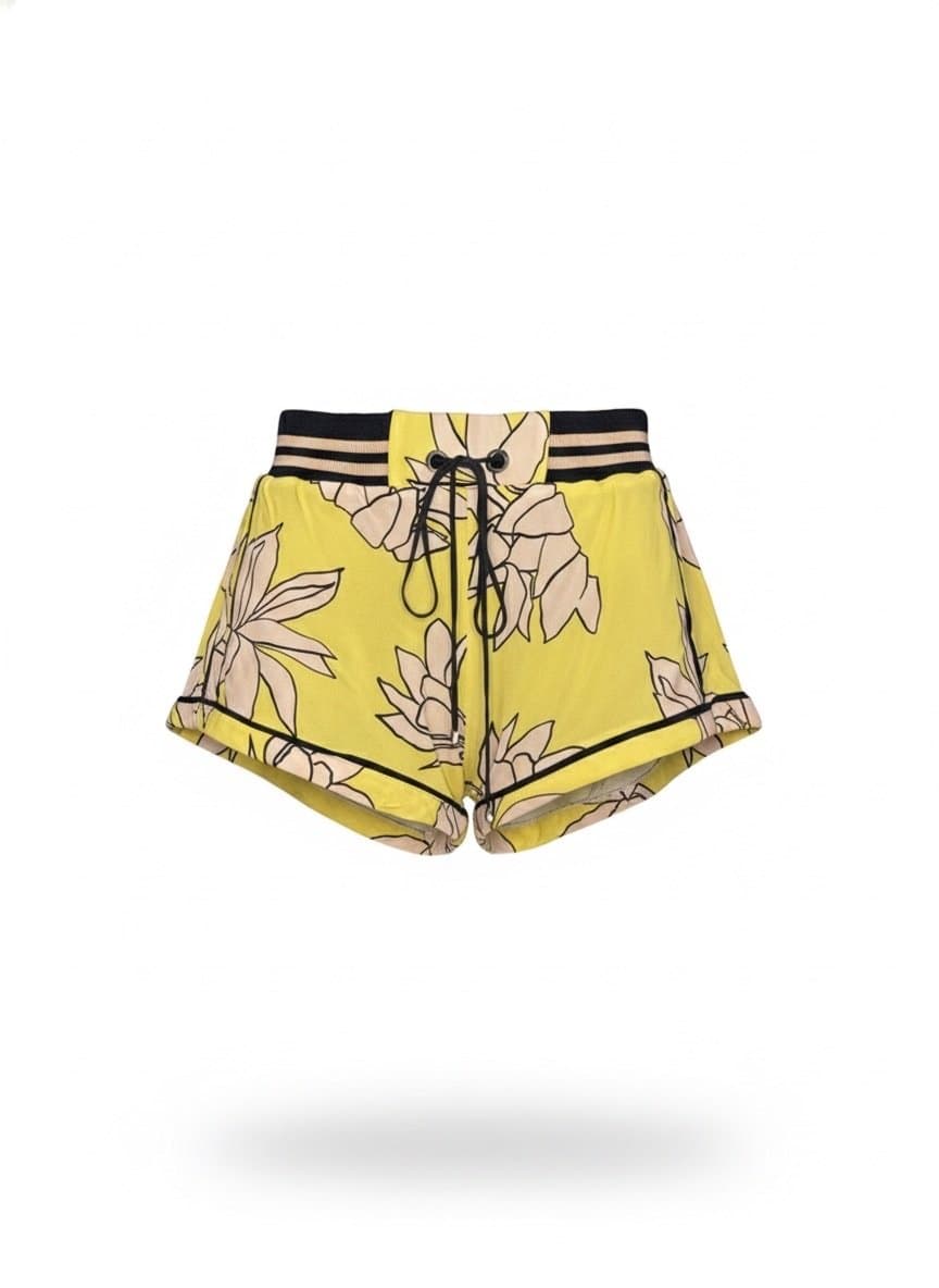 Shorts Animale Flor P, Animale, Estampada, tamanho P