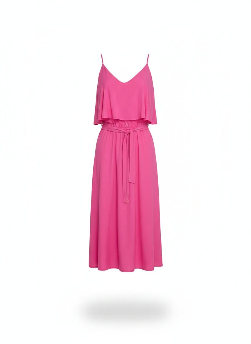 Vestido Pink Colcci M, Colcci, Rosa-chiclete, tamanho P — foto 3