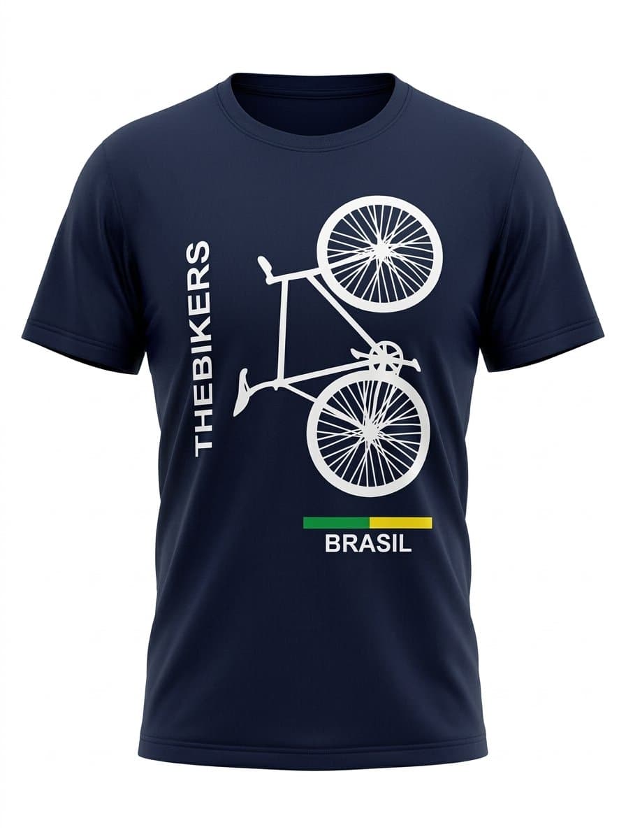 Tee Preta Bikers, Preto, tamanho P