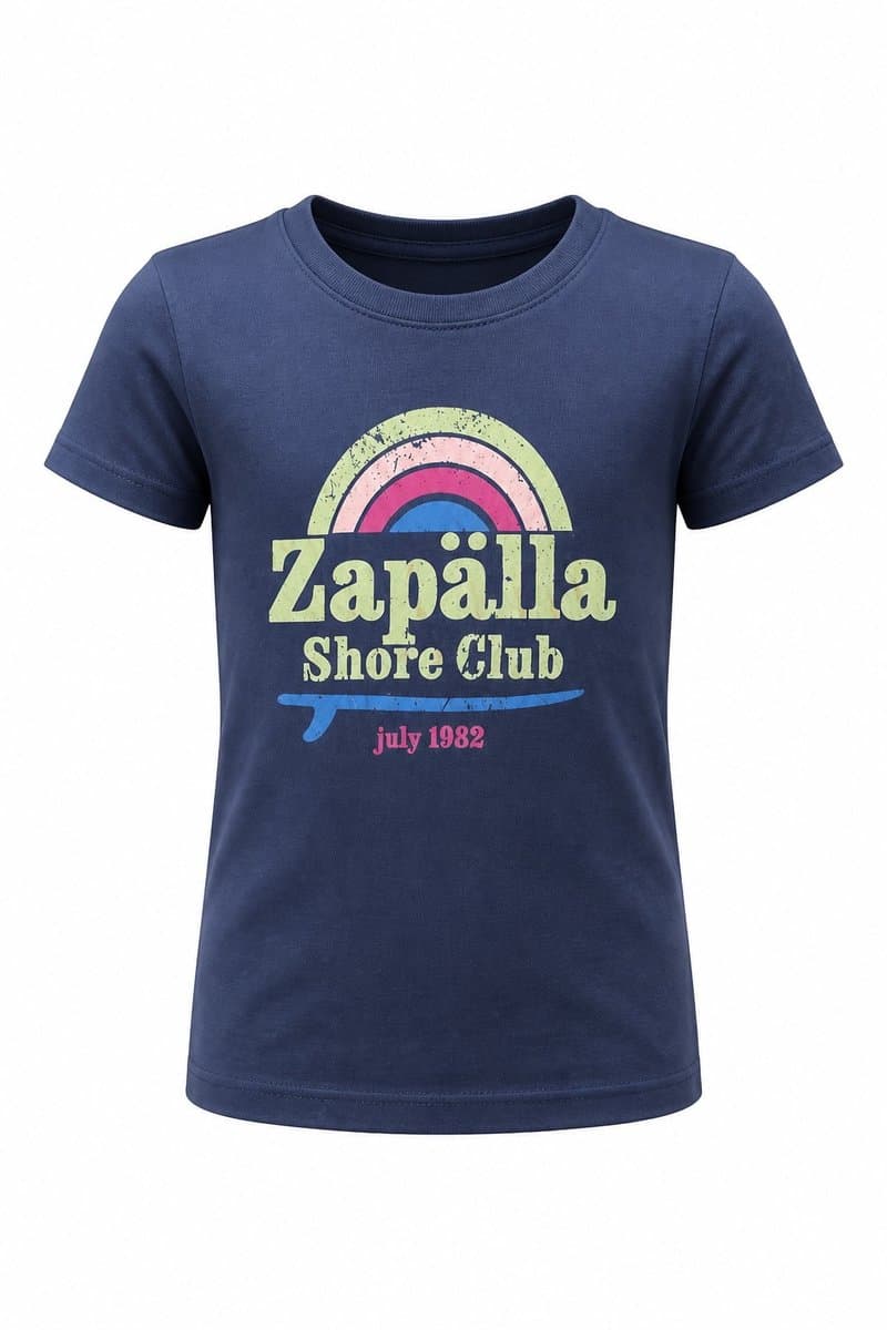 Camiseta Azul Zapalla Shore club, Zapalla, Azul, tamanho 2