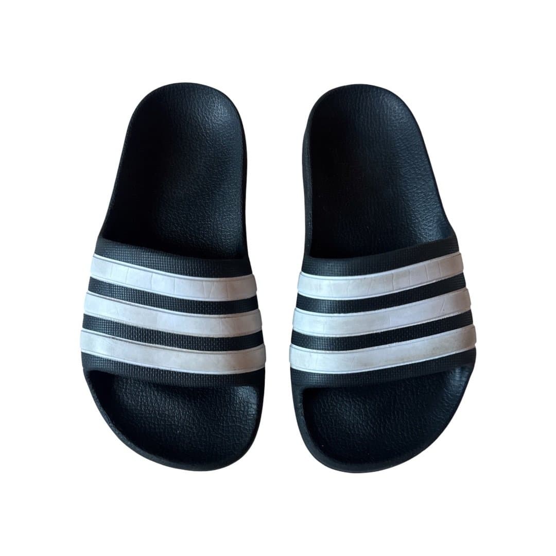 Chinelo Slide Adidas, Adidas, Preto, tamanho 29/30