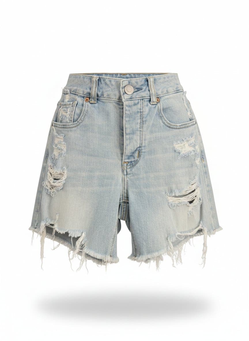 Bermuda Jeans 36 Aamerican Eagle, Azul, tamanho 36