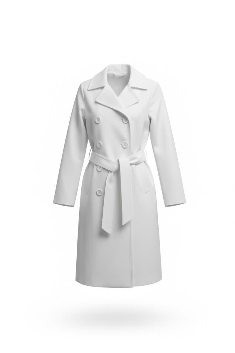 Trench Branco Farrow, Branco, tamanho P