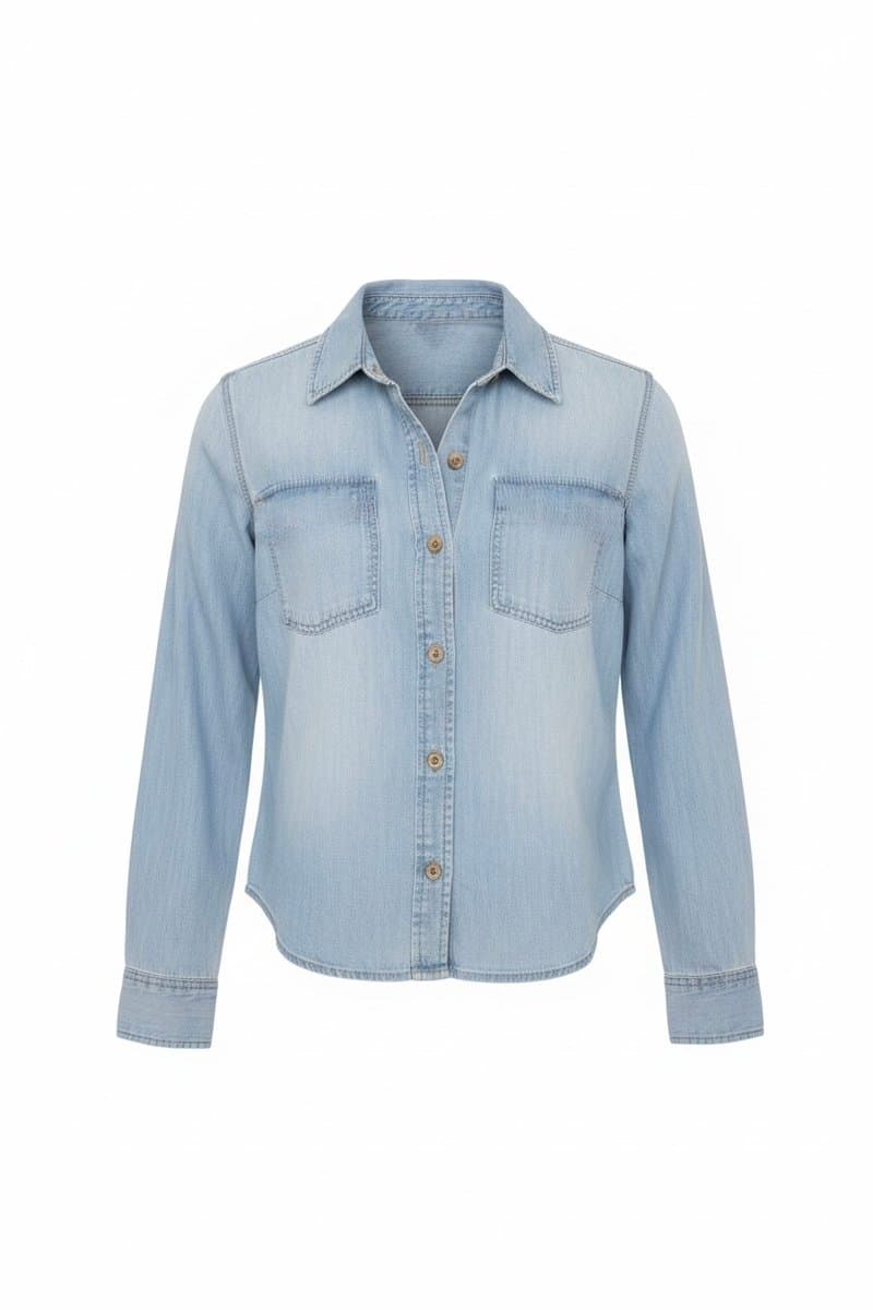 Camisa Jeans Daslu 36, Daslu, Azul, tamanho 36