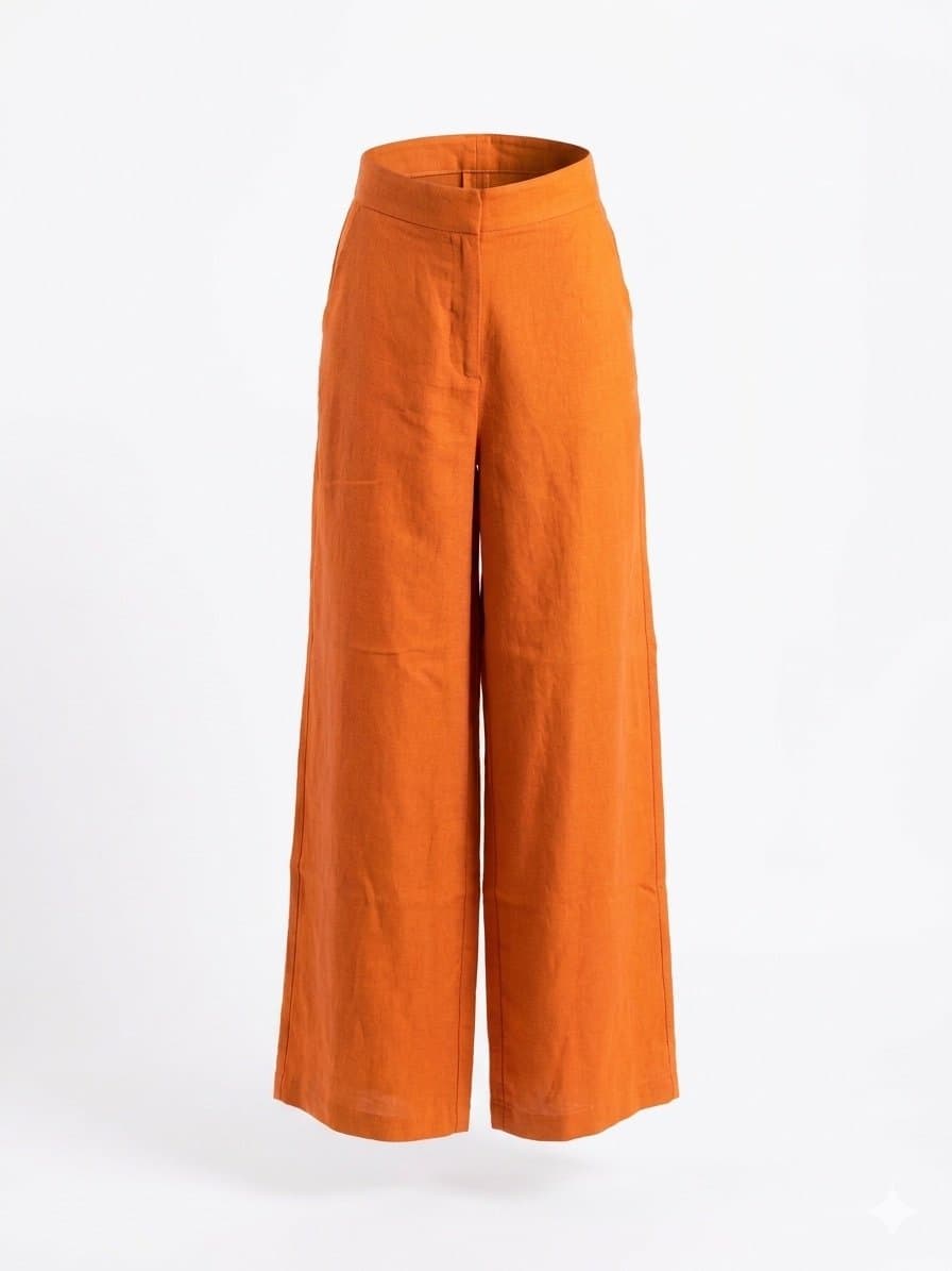 Calça Laranja Banoffe P, Laranja, tamanho P