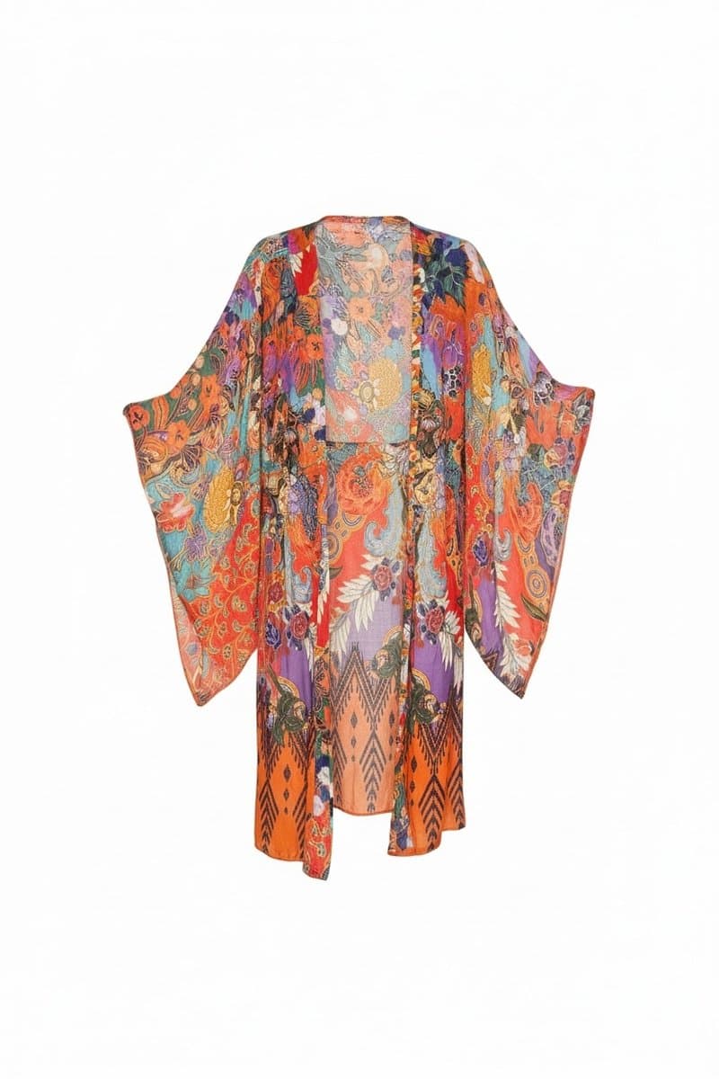 Kimono Estampa Dress To P, Dress To, Estampada, tamanho M
