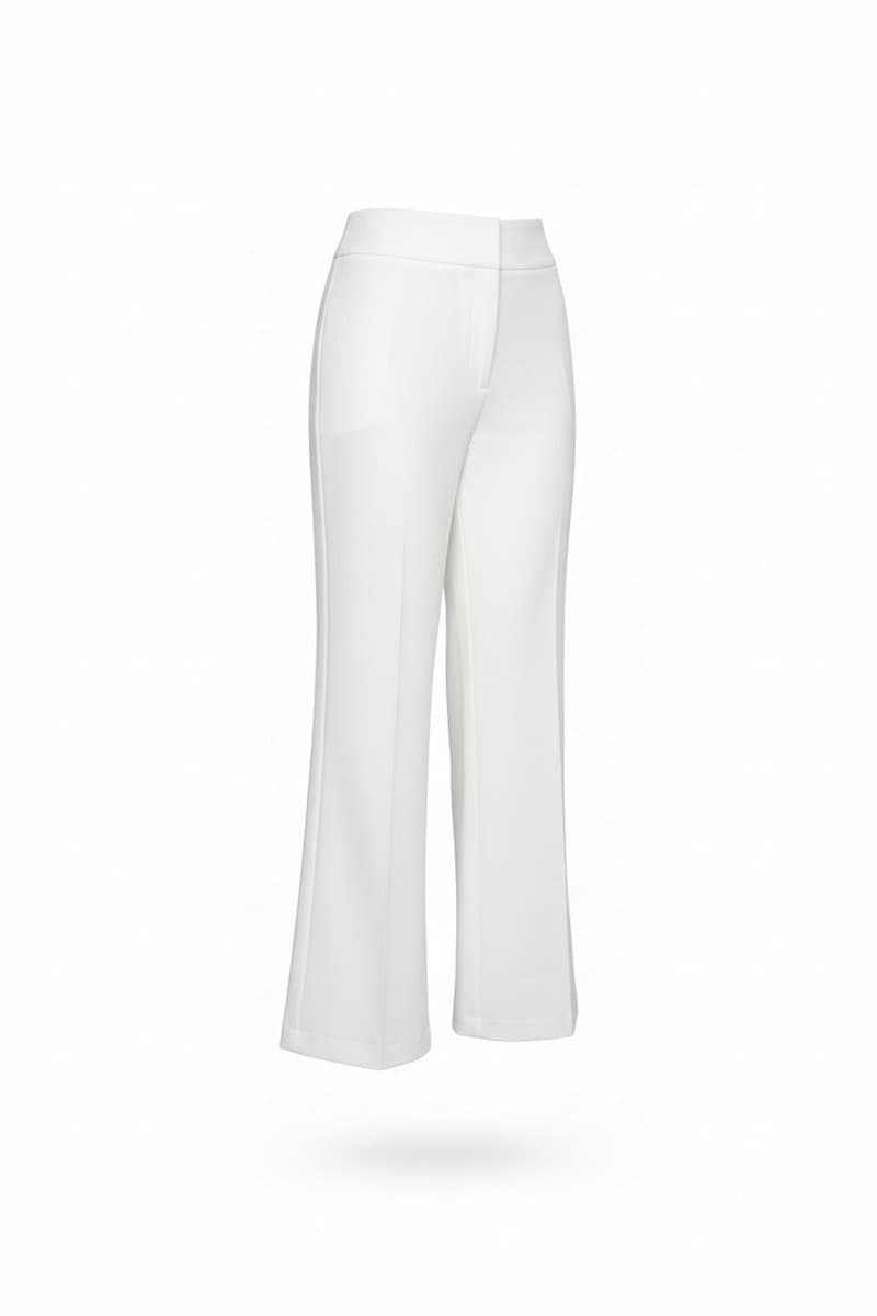 Calça Branca Marcia Mello GG, Márcia Mello, Branco, tamanho GG