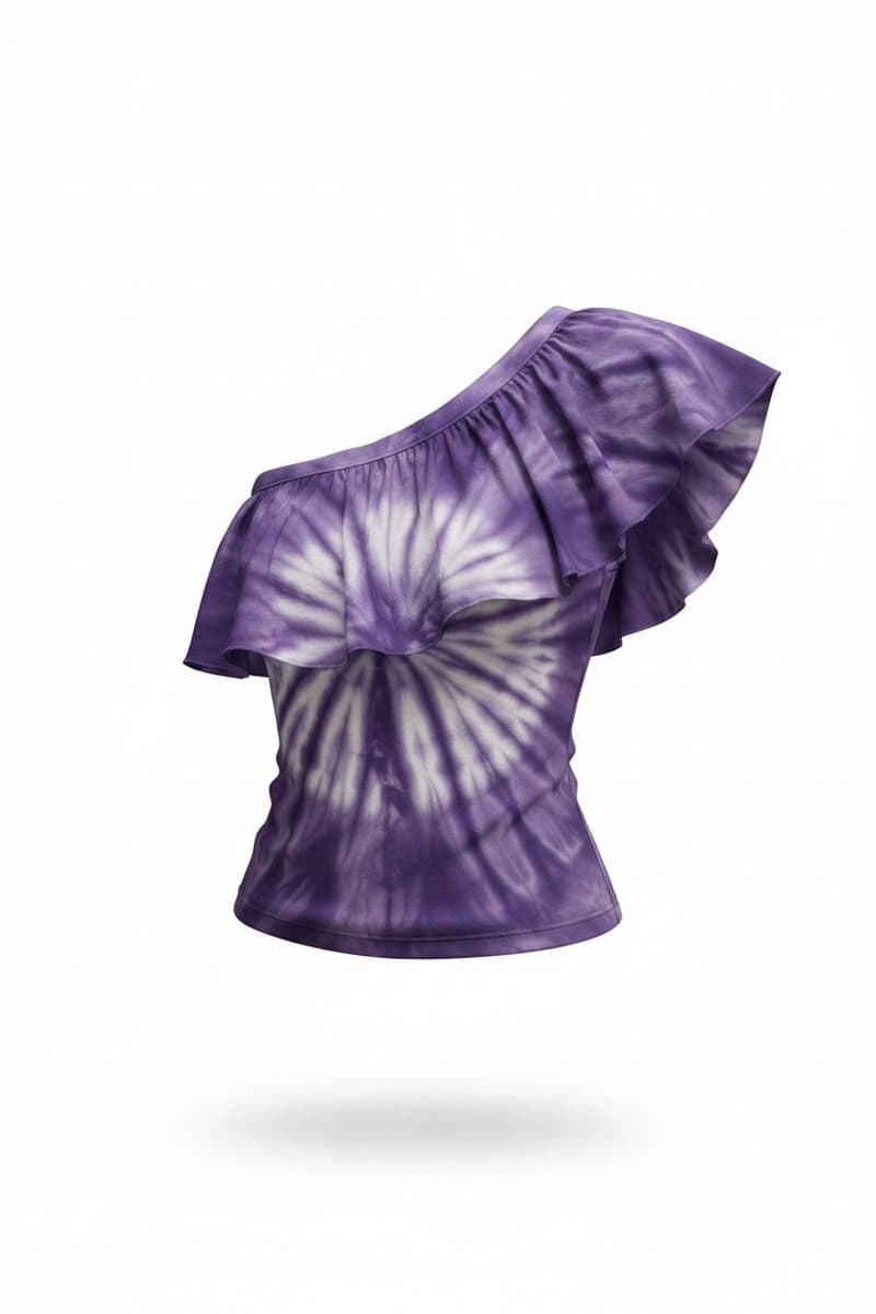 Bata Tie Die Roxa Alicel, Violeta, tamanho UN