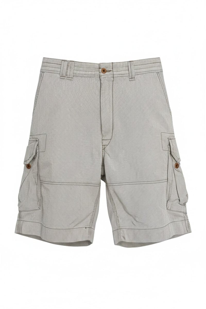 Bermuda Listada Fendi/Off Cargo Ralph Lauren, Polo Ralph Lauren, Branco, tamanho 50