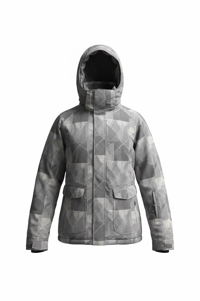 Conjunto Neve (casaco+térmica+calça), Cinza, tamanho G