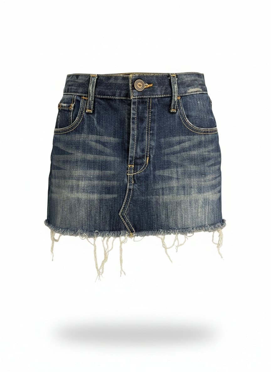Saia Jeans Hollister 36, Hollister, Azul, tamanho 36