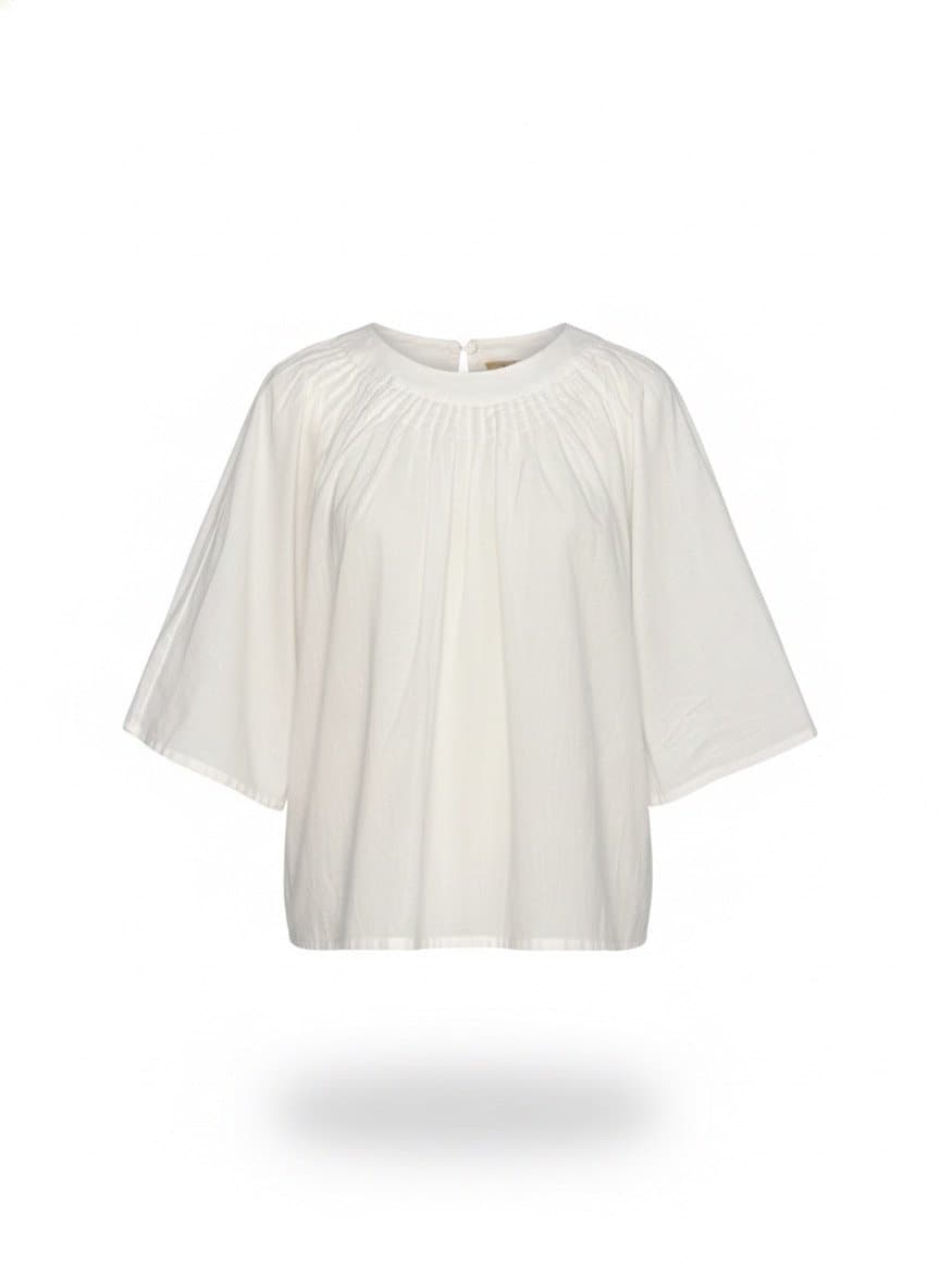 Camisa Branca 3/4 Gap PP, GAP, Branco, tamanho PP