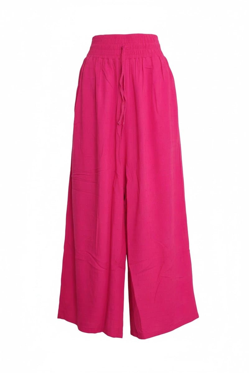 Calça Elastico Pink M, Rosa-chiclete, tamanho M