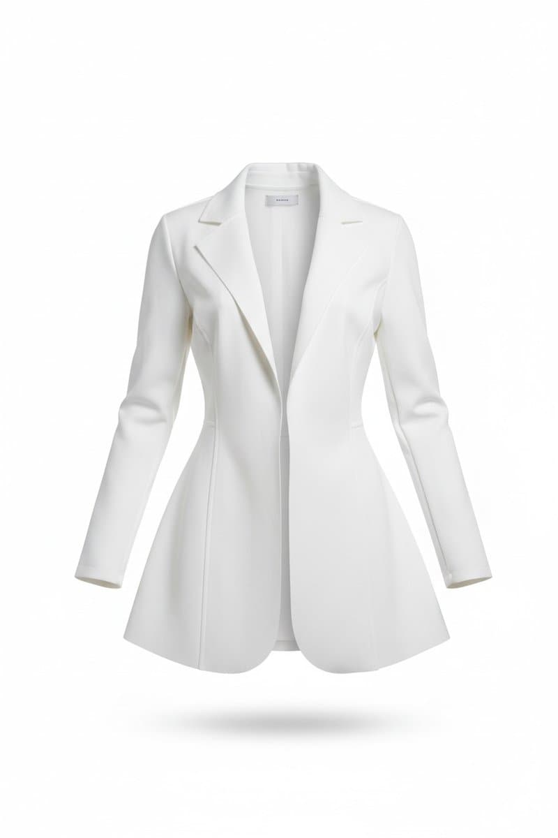 Blazer neoprene Branco, Branco, tamanho UN