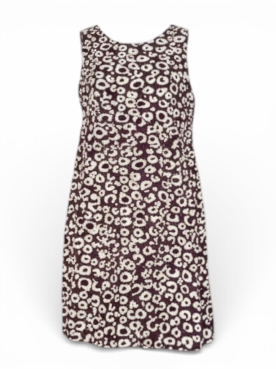 Vestido Roxo Animal Print Animale M, Animale, Violeta, tamanho M