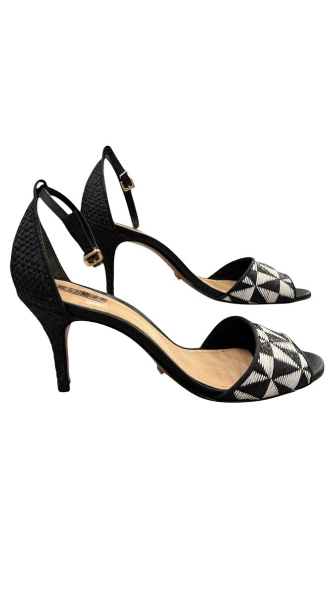 Sandália PB Schutz 36, Schutz, Preto, tamanho 36