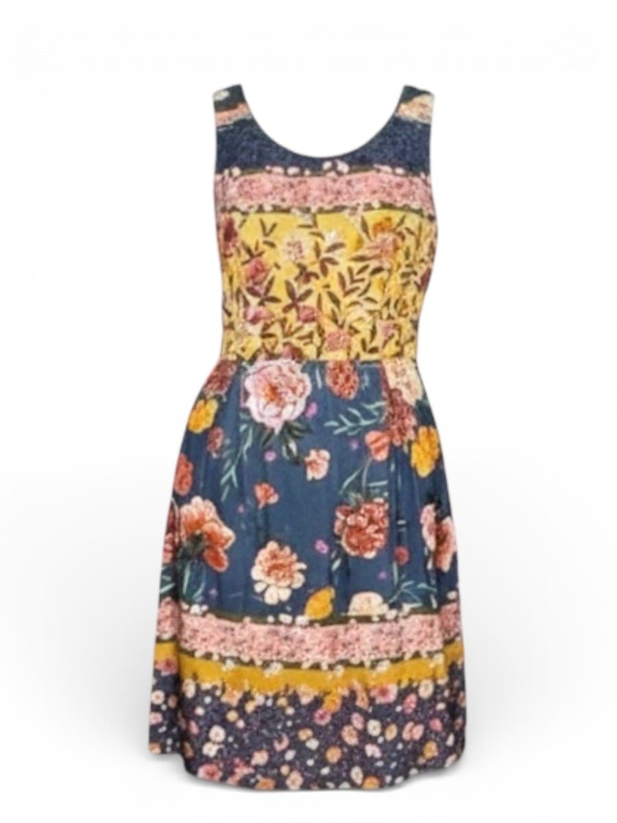 Vestido Curto Estampa Flor Hirus P, Hirus, Estampada, tamanho P