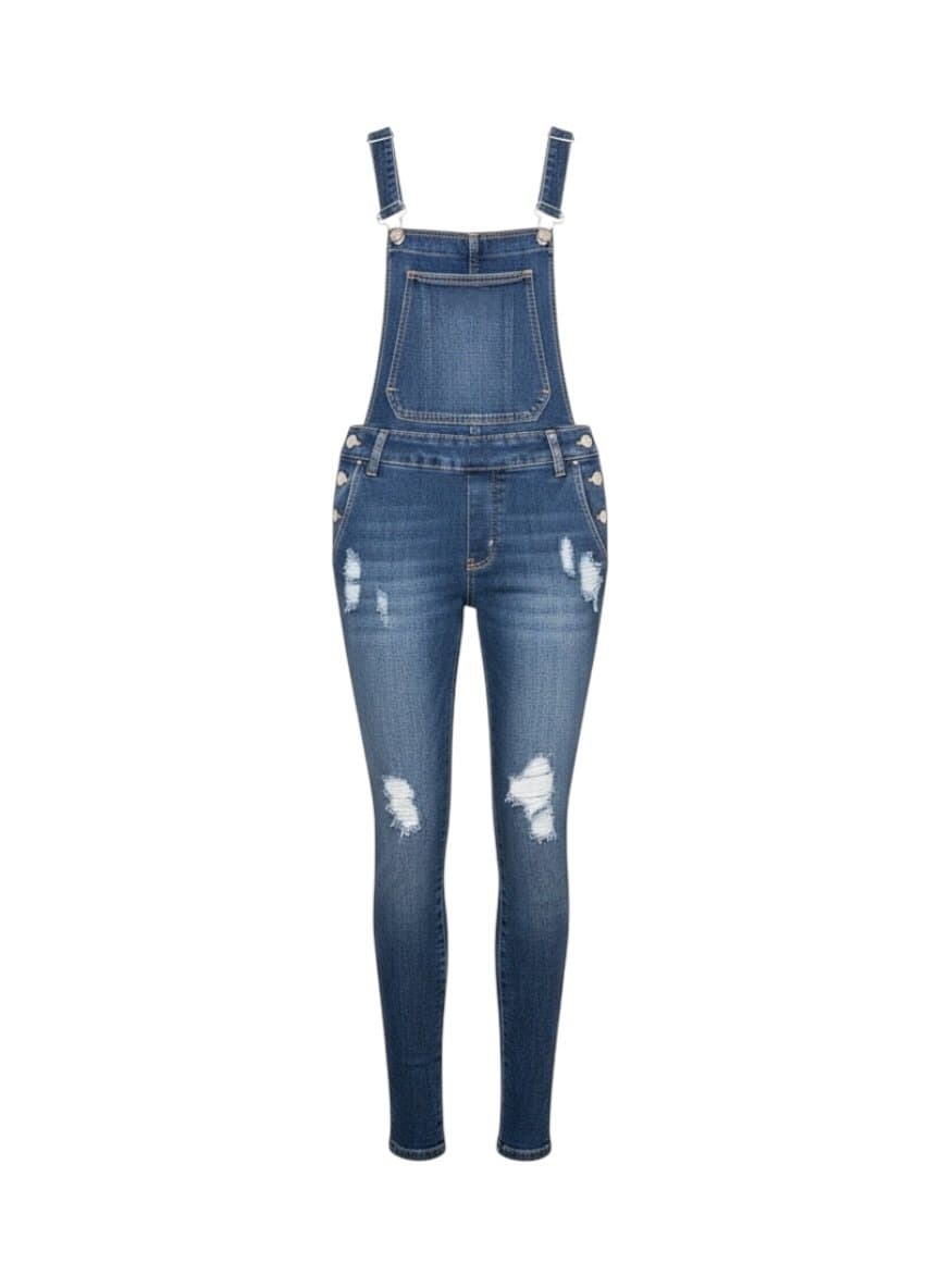Macacão Jeans Jeanswear 36, Azul, tamanho 36