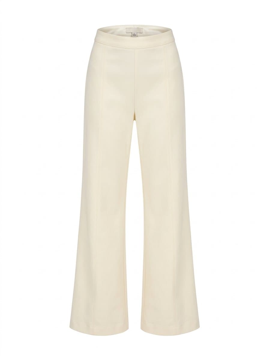 Calça Alfaiataria creme Villa Fashion, Creme, tamanho M