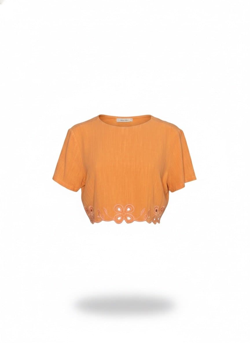 Blusa Coral Murau P, Murau, Coral, tamanho P