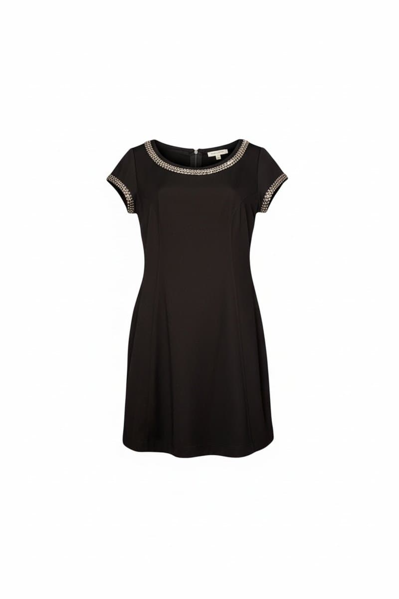 Vestido Preto Brilho Mias G, Preto, tamanho G
