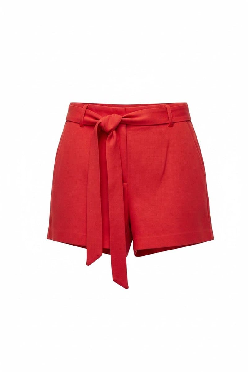 Shorts Vermelho Alfaiataria Animale, Animale, Vermelho, tamanho 40