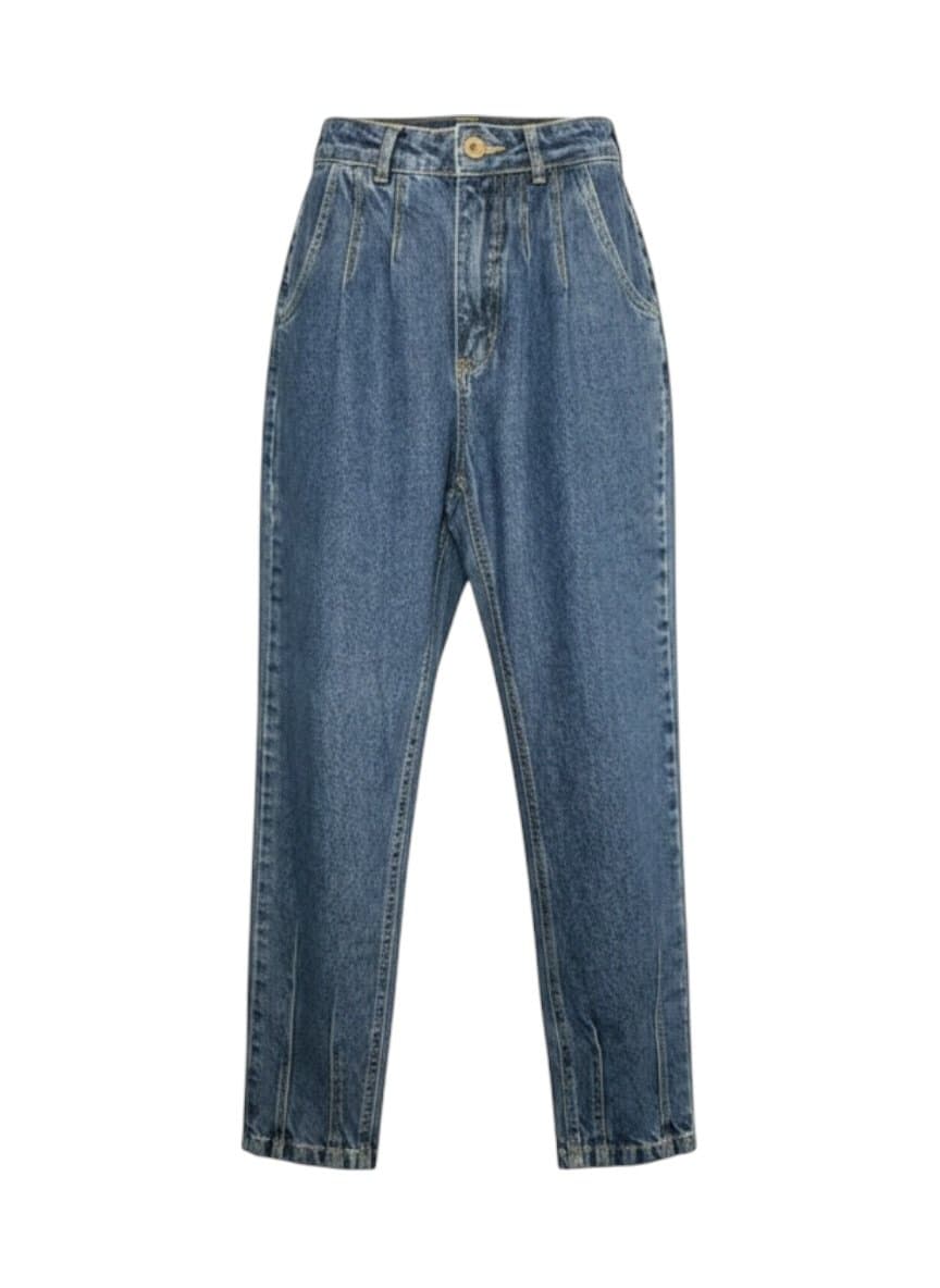 Jeans Mom Premiun Denim 36, Azul, tamanho 36