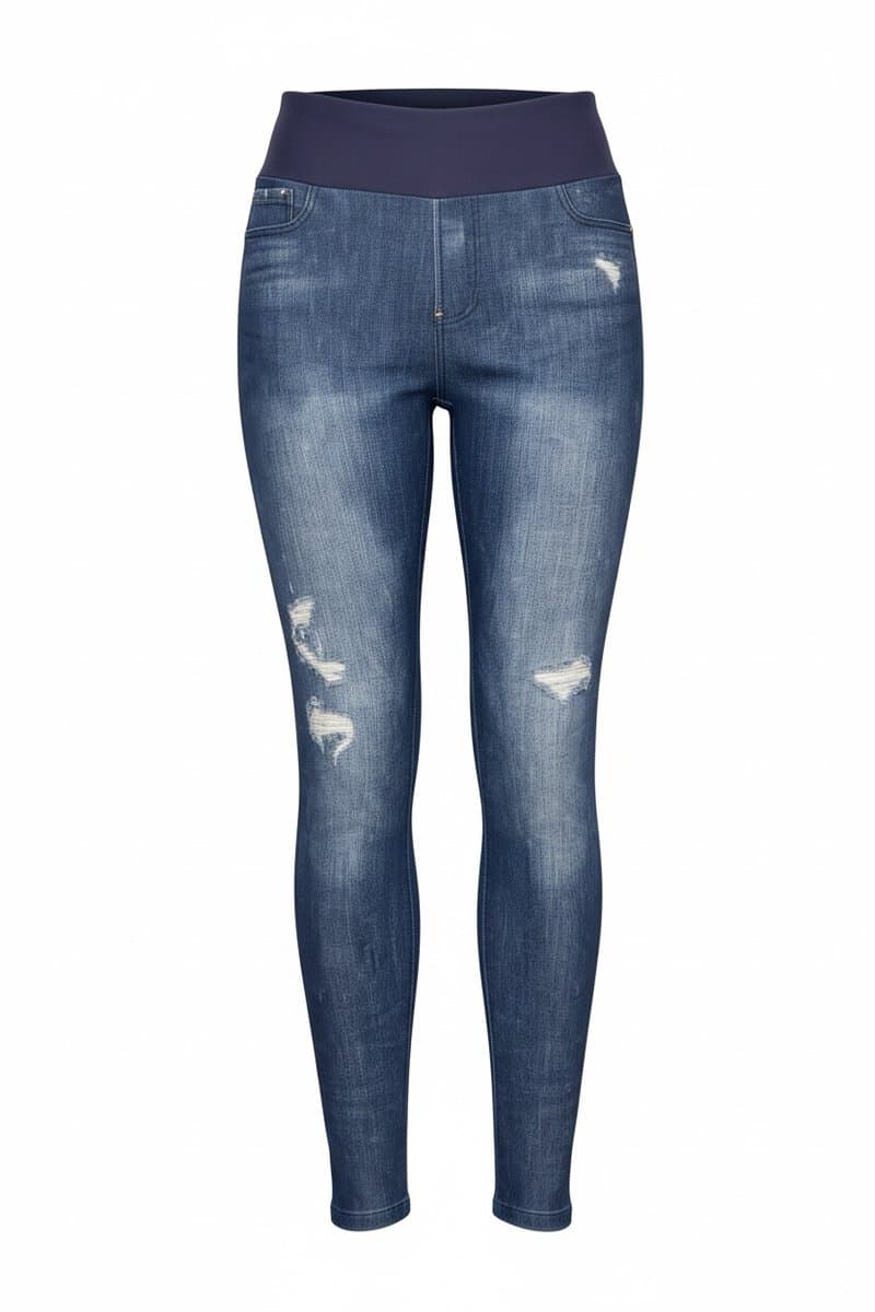 Legging Jeans, Azul, tamanho P